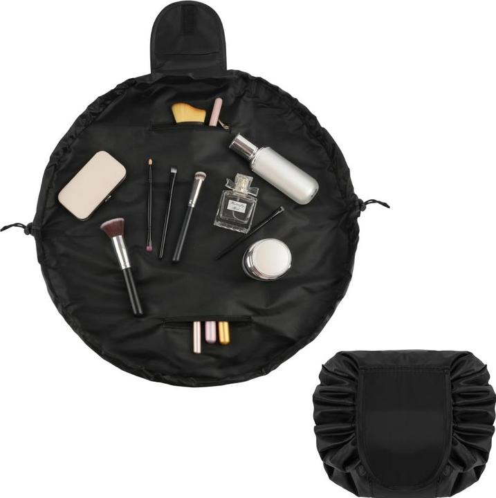 Produktbild Only-Bags.Store Make-up-Tasche mit grosser Kapazität und Kordel, tragbare Reise-Make-up-Tasche