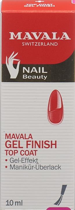 Actual product image Mavala Top-coat gel finish (Transparent, Top coat)