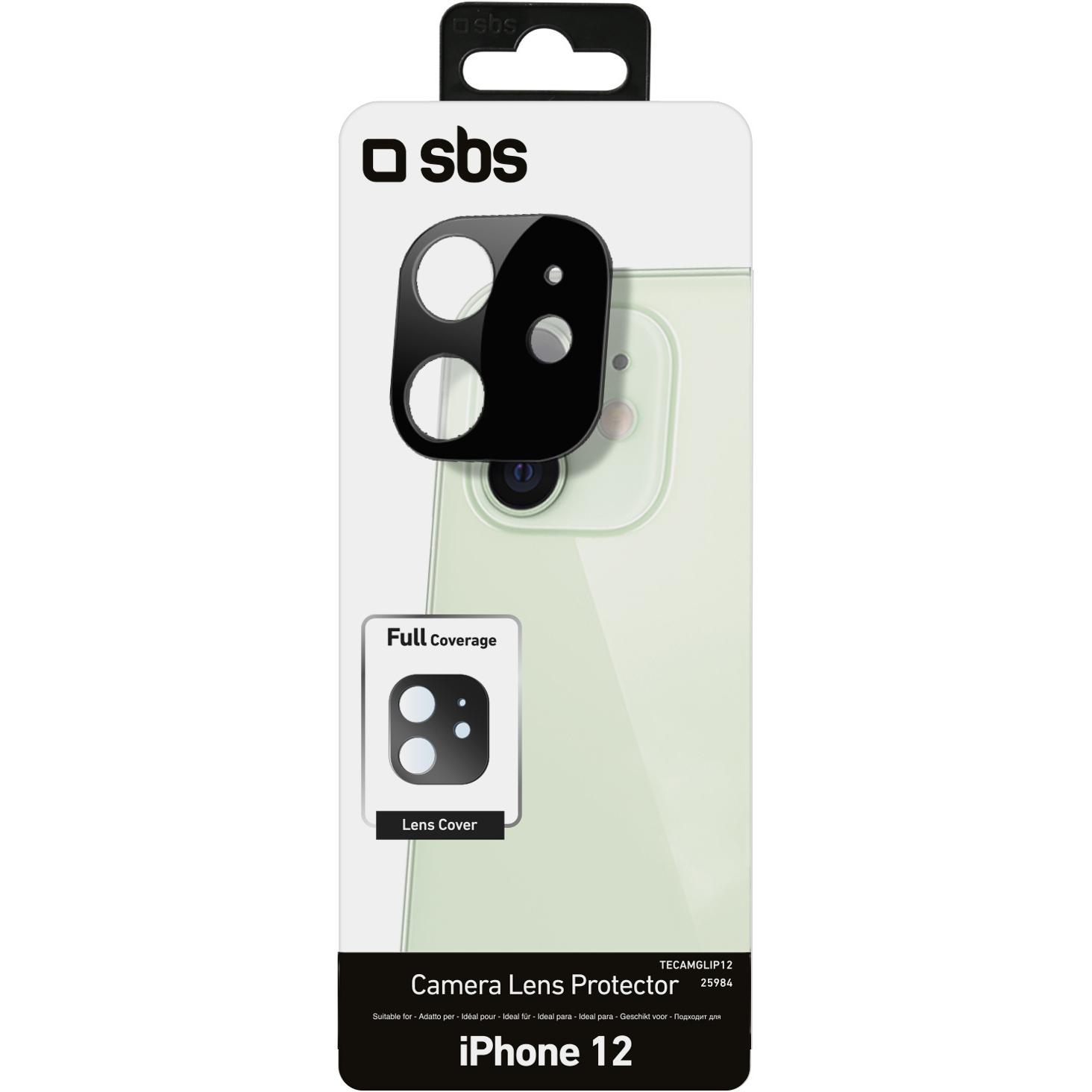 Thumbnail - SBS Kameralinsenschutz (384 Stück, Apple iPhone 12), Smartphone Schutzfolie, Transparent