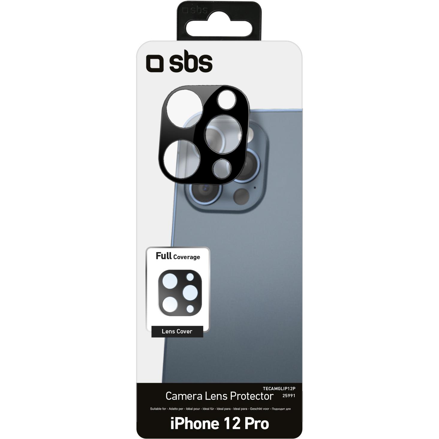 Thumbnail - SBS Kameralinsenschutz (384 Stück, Apple iPhone 12 Pro), Smartphone Schutzfolie, Transparent