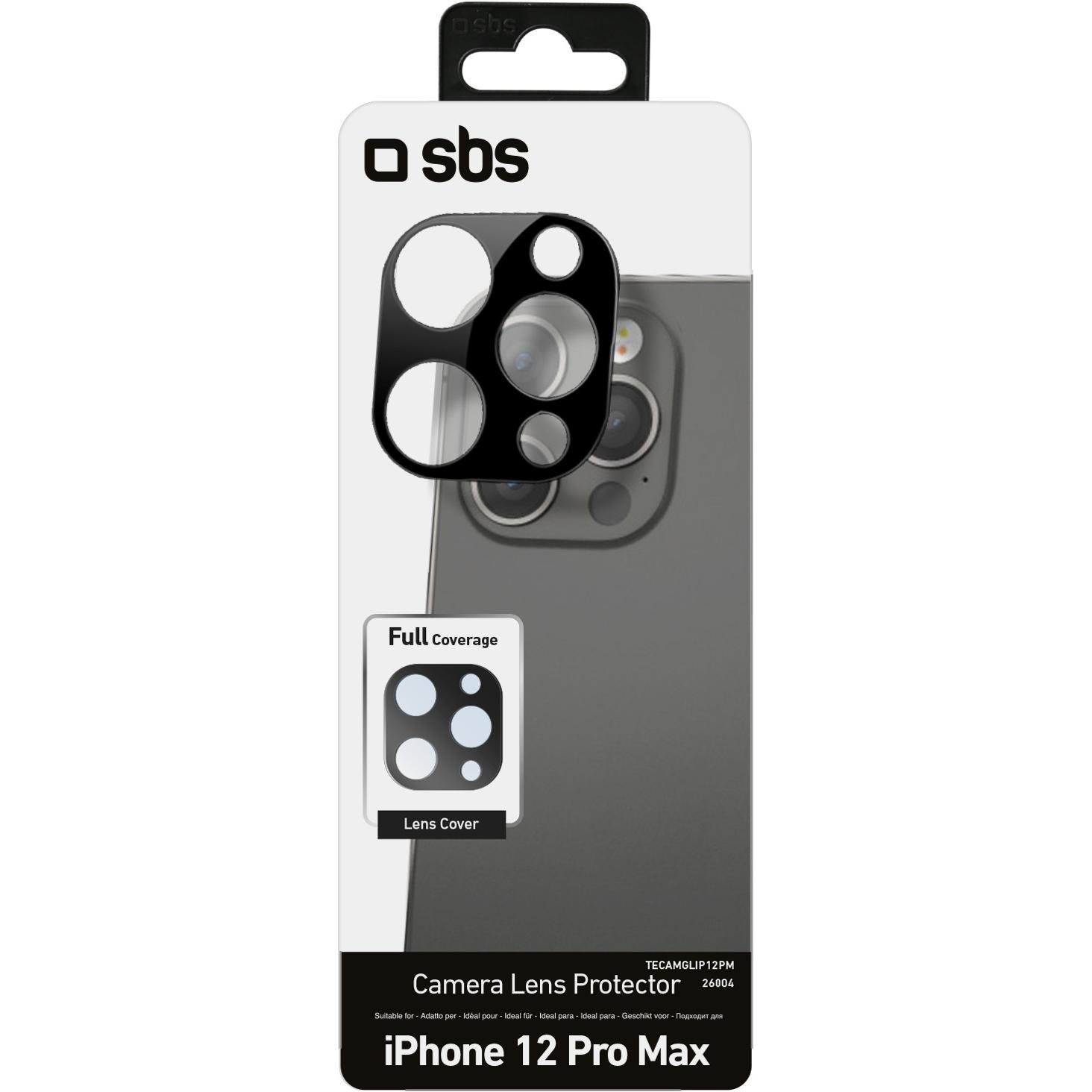 Thumbnail - SBS Kameralinsenschutz (384 Stück, Apple iPhone 12 Pro Max), Smartphone Schutzfolie, Transparent