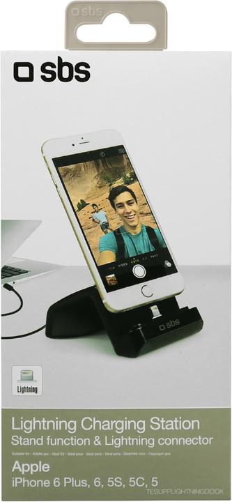 Produktbild SBS Tischhalterung mit Ladefunktion für iPhone mit Lightning-Anschluss