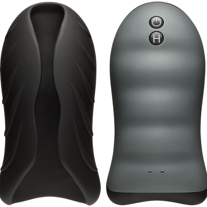Actual product image Doc Johnson OptiMALE - Silicone Warming Stroker - Vibrating