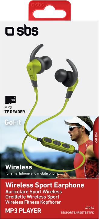 Produktbild SBS -Kopfhörer mit MP3-Player (4 h, Kabellos)