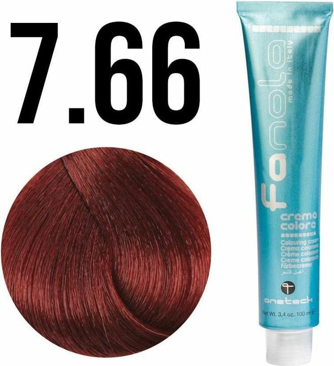 Produktbild Fanola 7*66 Rubio Rojo Intenso 100ml (7*66 Rubio Rojo Intenso 100ml)