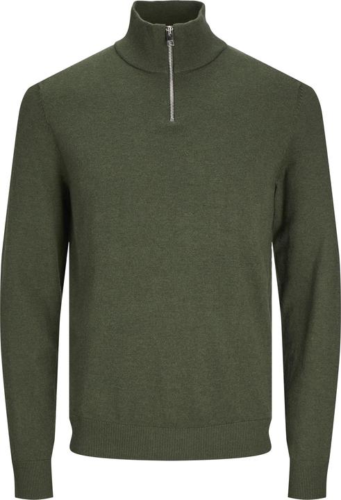 Immagine prodotto Jack & Jones Maglia a tinta unita con mezza cerniera Maglia con mezza cerniera (M)