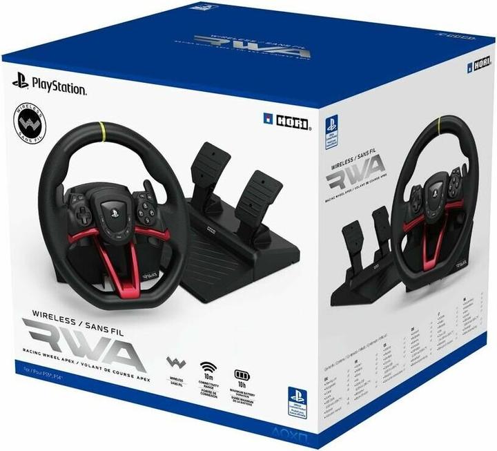 Actual product image HORI Wireless Racing Wheel Apex (PS4, PS5, PC)