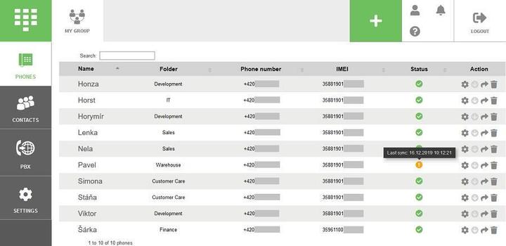 Actual product image Jablocom GDP-10 Essence GSM Business Desktop Phone