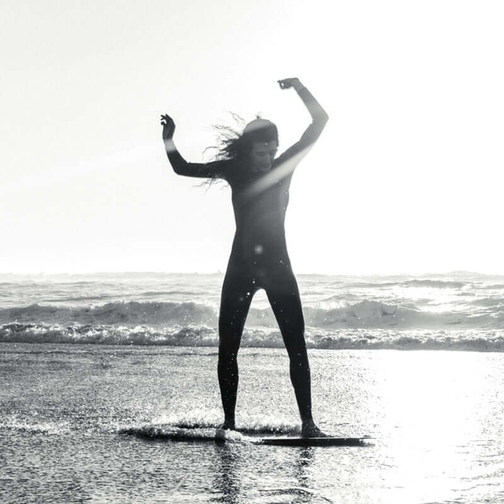 Actual product image Skim One Skimboard SkimOne Soft EVA Deck 35inch 90cm Lime