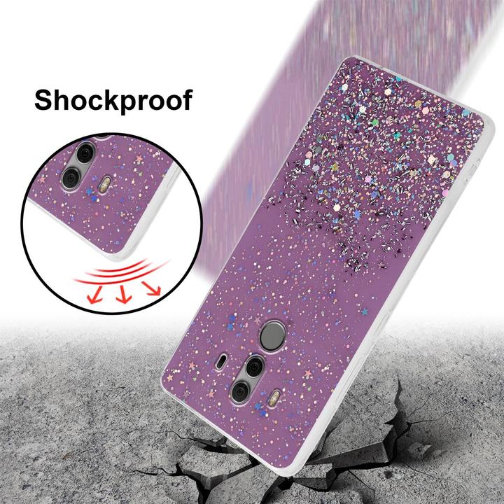 Actual product image Cadorabo TPU cover sparkling glitter (Mate 10 Pro)