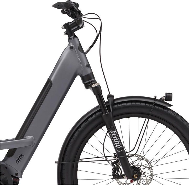 Actual product image Benno Bikes 46er 10D CX Anthracite Gray Easy On