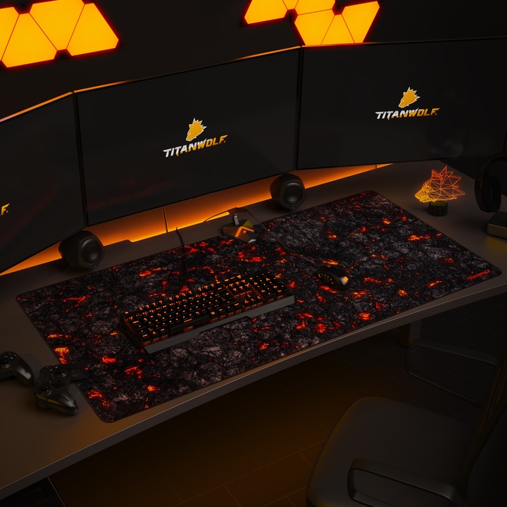 Actual product image Titanwolf Gaming Mauspad (3XL)