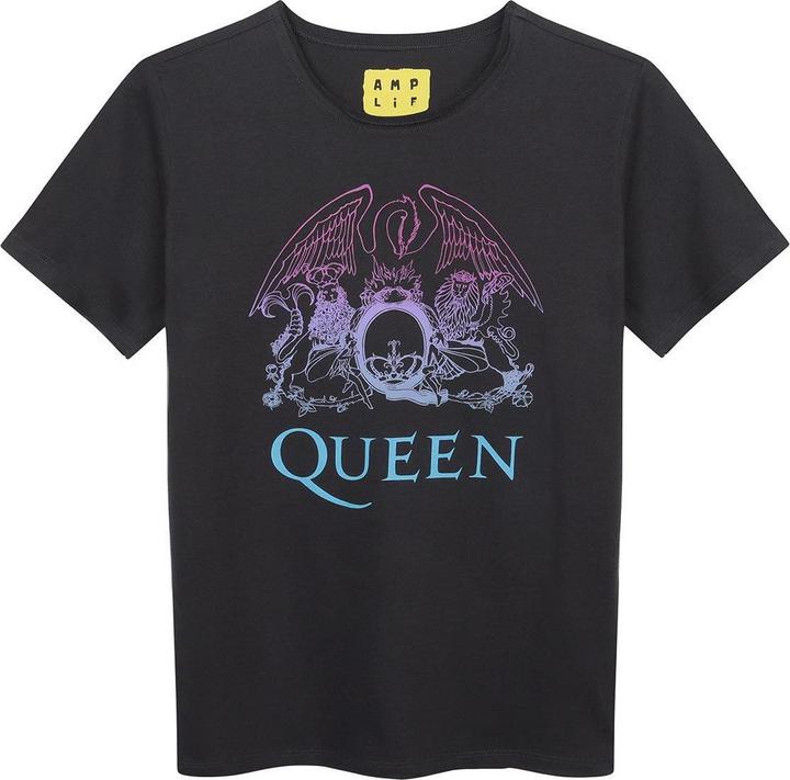 Produktbild Amplified Adult Ombre Crest Queen TShirt (128)