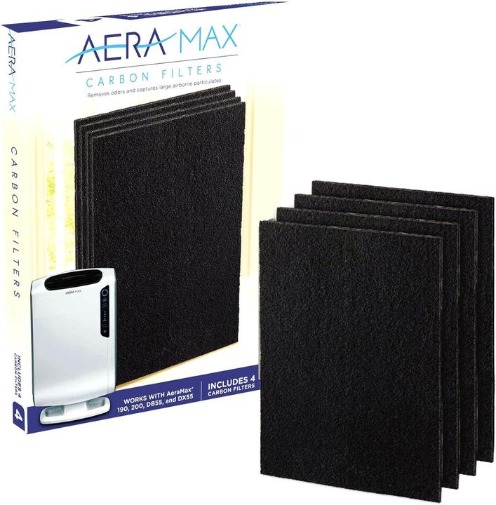 Fellowes 4x Aktivkohlefilter für Luftreiniger AeraMax DX55 und DB55 (4x)