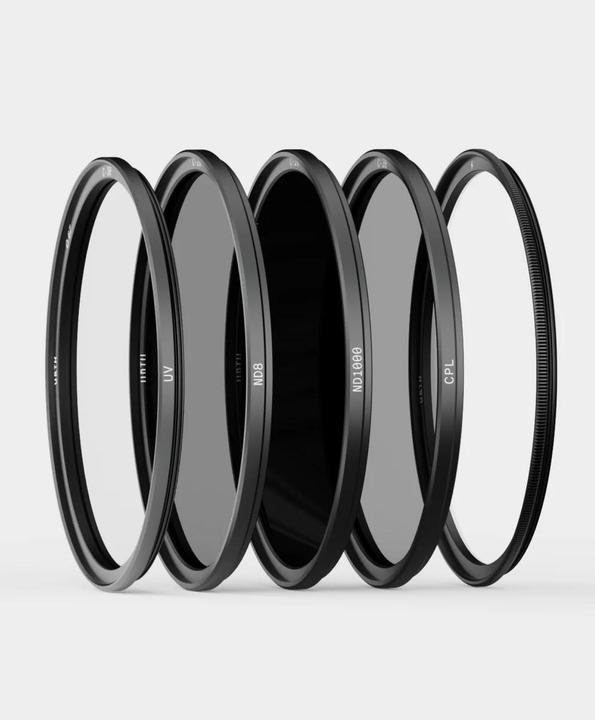 Immagine prodotto Urth Kit essenziale magnetico da 67 mm (Plus+) (UV+CPL+ND8+ND1000) (67 mm, Filtri grigi, Filtri polarizzanti, Filtro UV)