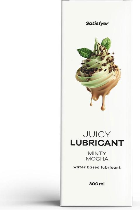 Produktbild Satisfyer Gleitmittel auf Wasserbasis – Minty Mocha – 300 ml (300 ml)