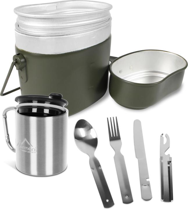 Actual product image Normani German Armed Forces Dinnerware Set Camping Cookware - 8507