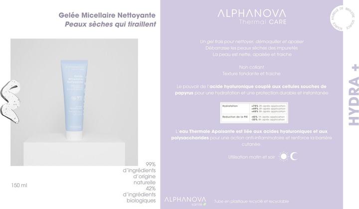 Actual product image Alphanova Thermal Care Micellar Cleansing Gel Gel (Cleansing gel, 150 ml)