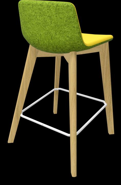 Actual product image Narbutas Twist & Sit Bar Stool