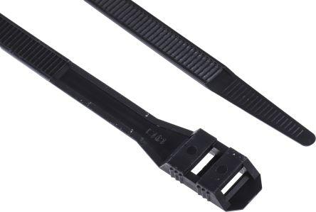 Produktbild RS PRO Kabelbinder schwarz Nylon 360x9mm (Kunststoffkabelbinder, 360 mm, 100 Stk.)