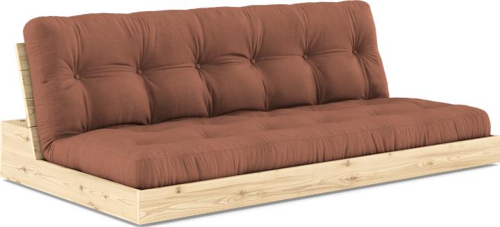 101 Clear Lacquered Pine / 759 Clay Brown