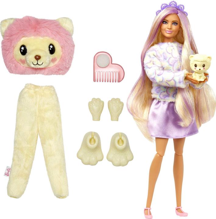 Produktbild Barbie Cutie Cozy Cute Reveal Serie Puppe - Löwe