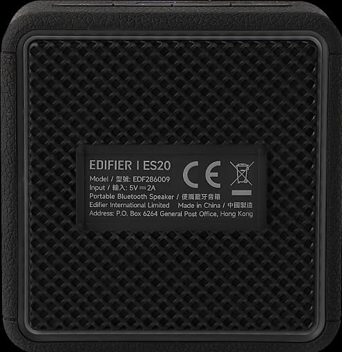 Actual product image Edifier ES20 Bluetooth Speaker (black) (15 h)
