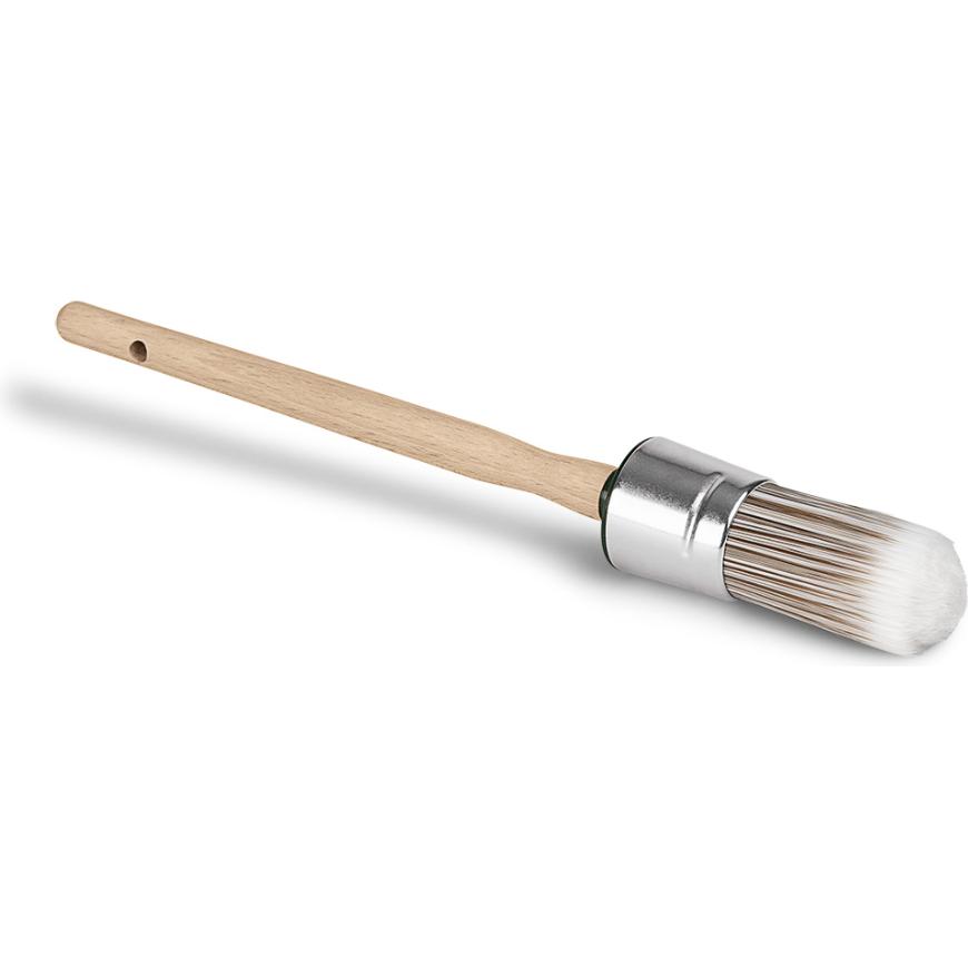 HP Autozubehör, Pinsel, Ringpinsel Grösse 10 Borstenlänge 83 mm 20 mm vollsynthetische Spezialborste roher Holzstiel (20...