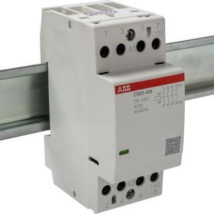 Produktbild ABB ESB25-40N-06 Installationsschütz 4S/0Ö 230-240V AC/DC