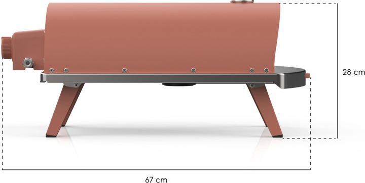 Actual product image Ziipa Piana (Pizza oven gas)