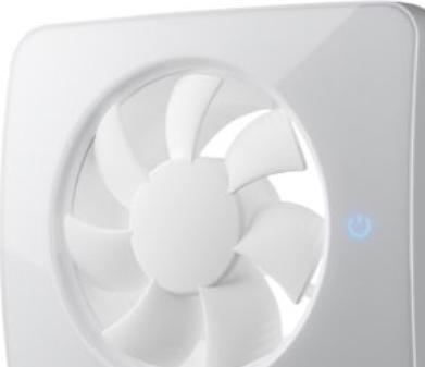 Fresh Fan Intellivent® Sky med touchpanel og App samt funktioner for tids-, hastigheds-, fugt