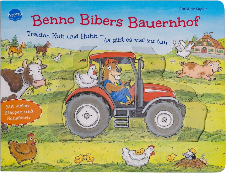 Immagine prodotto Benno Bibers Bauernhof. Traktor, Kuh und Huhn – da gibt es viel zu tun (Tedesco, Christine Kugler, 2023)