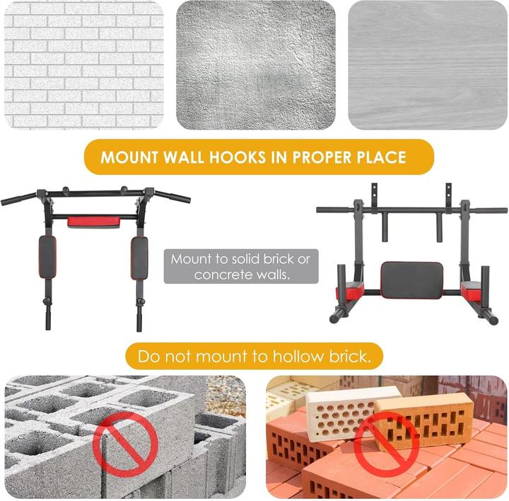 Actual product image Liferun Multifunktionale Klimmzugstange