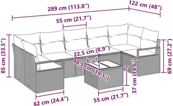 Produktbild vidaXL Cynthia