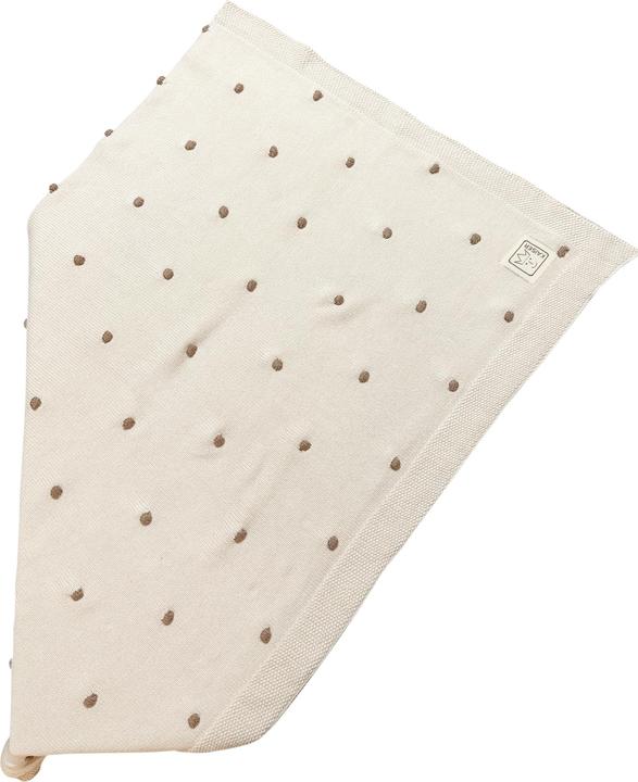 Immagine prodotto Kaiser Baby Coperta per bambini Nodi crema/nodi marrone chiaro 80 x 100 cm (80 x 100 cm)