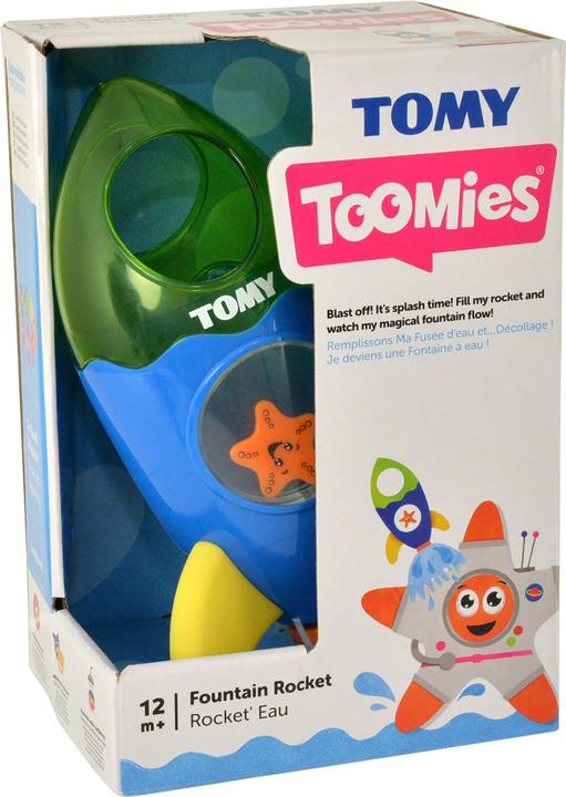 Actual product image Tomy Rocket fountain
