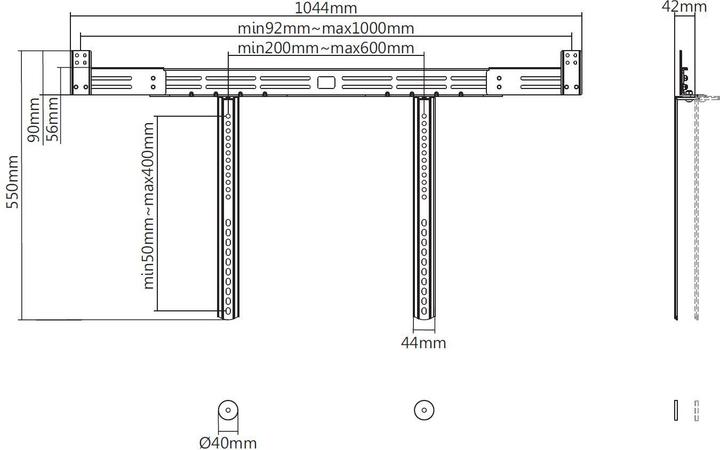 Produktbild Prokord SB-55 (Wandmontage)