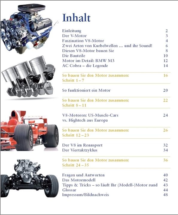 Produktbild Franzis Lernpaket V8-Motor