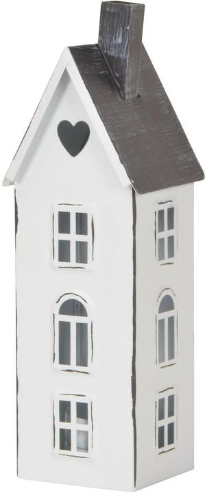 Produktbild Cocon Windlicht Haus gross, Weiss-Grau