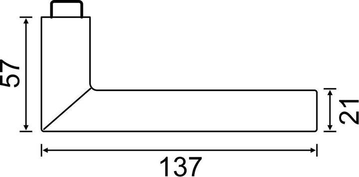 Actual product image FSB Handle sets 1076 ASL (Door set)
