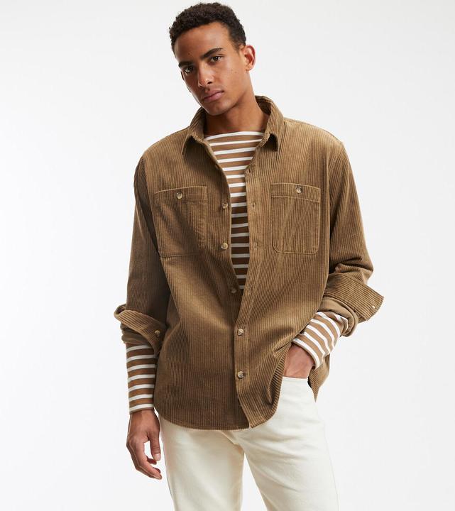 Produktbild La Redoute Collections Langärmeliges Overshirt aus Cord (XXL)