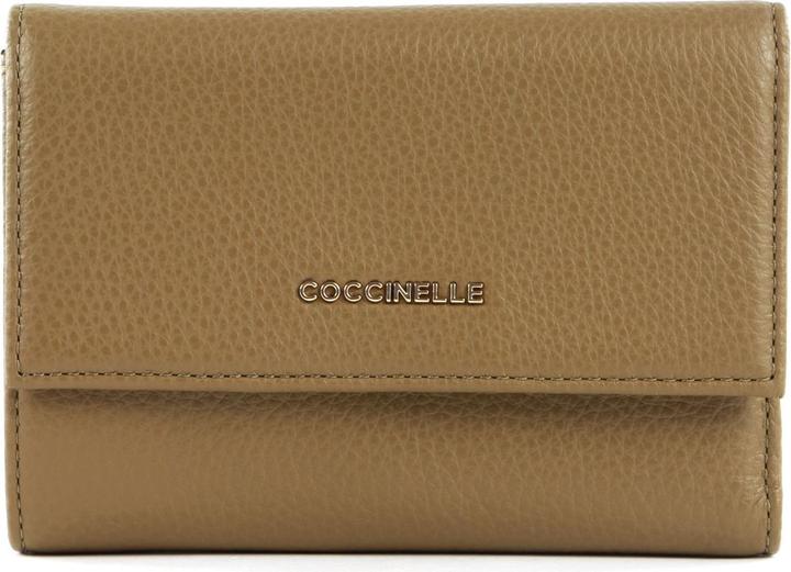 Actual product image Coccinelle Metallic Soft Wallet Grainy Leather