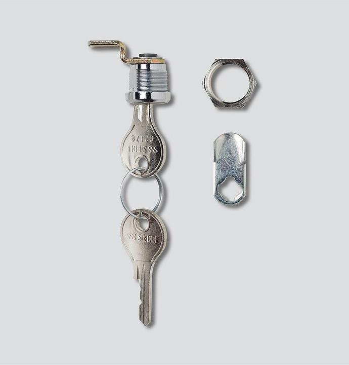 Siedle S. & Soehne Ersatz-Schloss 2 Schlüssel f.RGA/RGF 611-... 200029