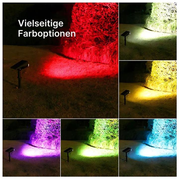 Actual product image Hermex LED Solar Gartenstrahler (30 lm, IP65)