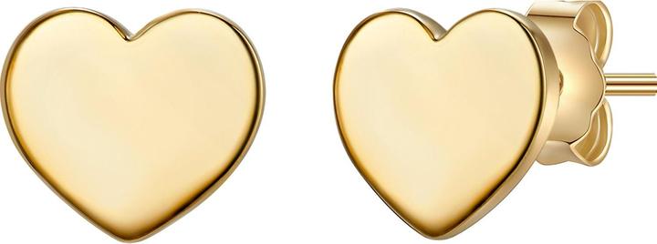 Actual product image Glanzstücke München Ladies Heart Sterling Silver Yellow Gold - 9024 (Sterling Silver)
