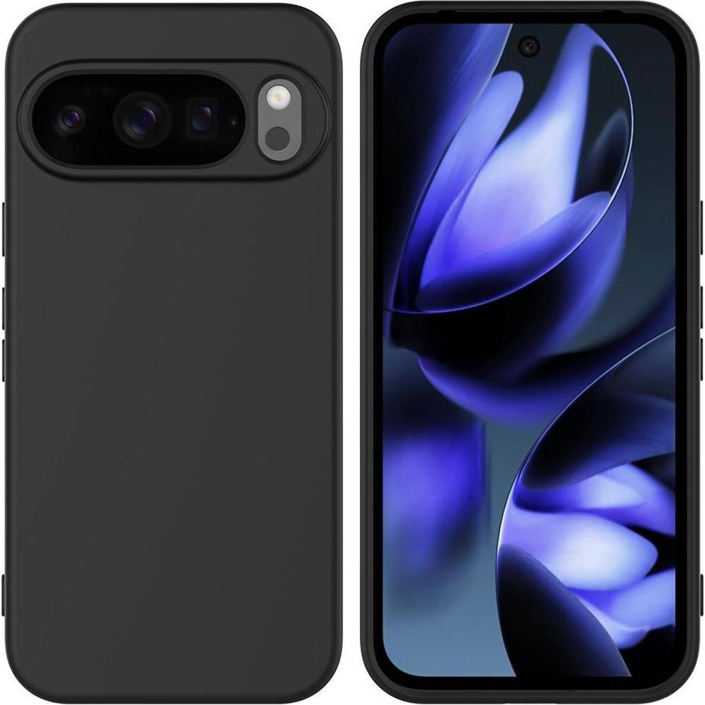 SIGN Liquid Silicone Case for Goolge Pixel 10 - Black (Google Pixel 10), Cover smartphone, Nero