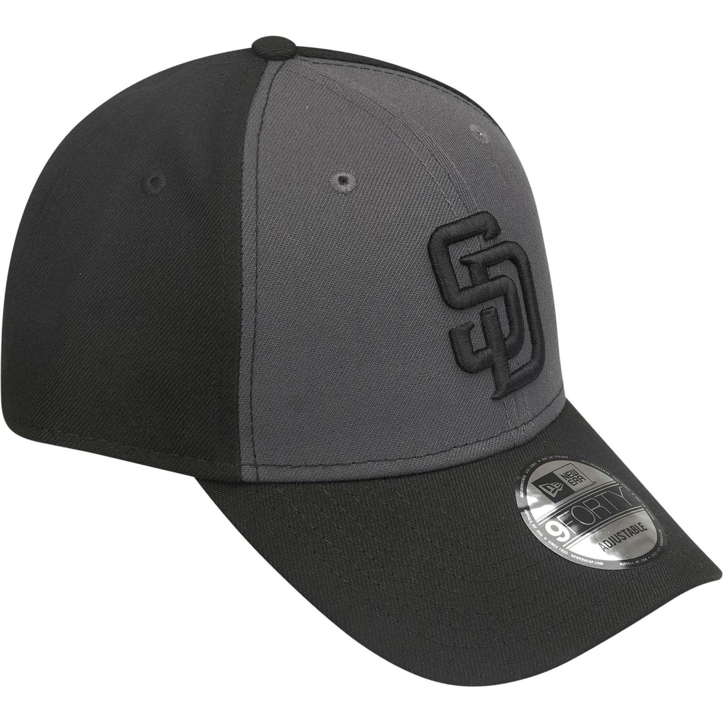 Thumbnail - New Era, Herren, Cap, 9Forty MLB San Diego Padres, Schwarz
