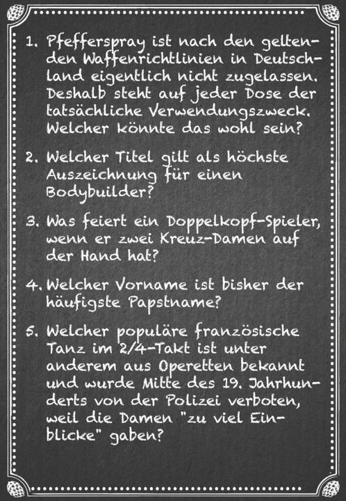 Image du produit Pub Quiz The Original (Allemand, 3 - 6 Joueur)