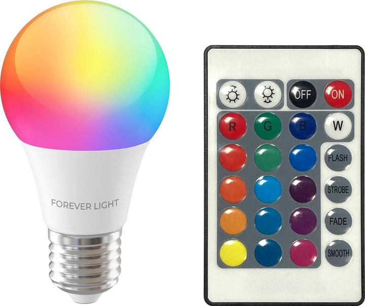 Produktbild Forever Light LED Bulb RGB E27 (E27, 850 lm, 1x)
