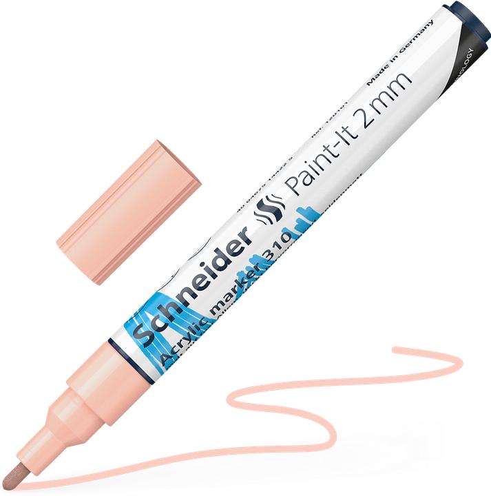 Actual product image Schneider Acrylic marker Paint-It 310 2mm apricot (1x)